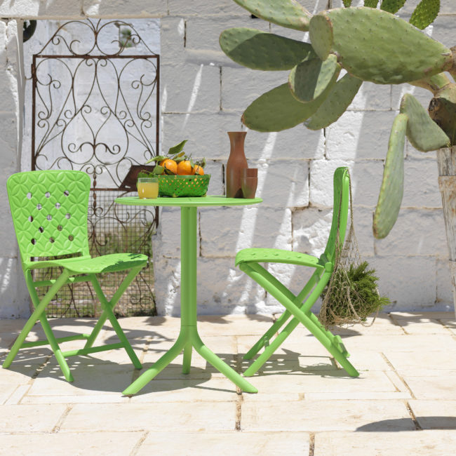 Nardi - Spritz tavolo e sedie verde